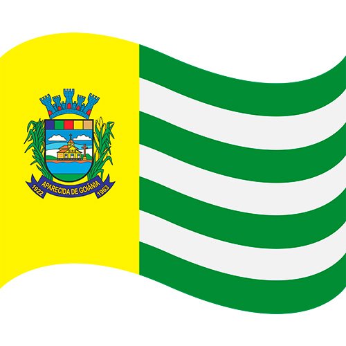 Bandeira da Cidade de Aparecida de Goiânia