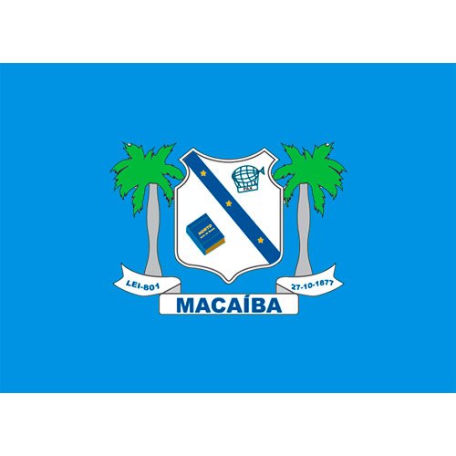 Bandeira da cidade de Macaiba-RN