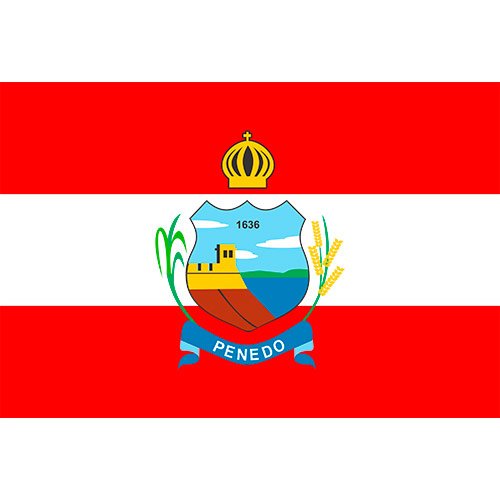 Bandeira da cidade de Penedo - AL 