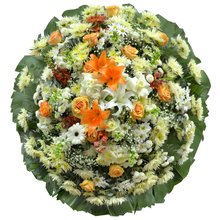 Coroa de Flores Standard Luxo Pequena 2 GF03
