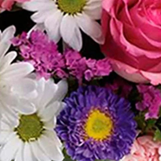 Luxuoso Mix de Flores no Vaso