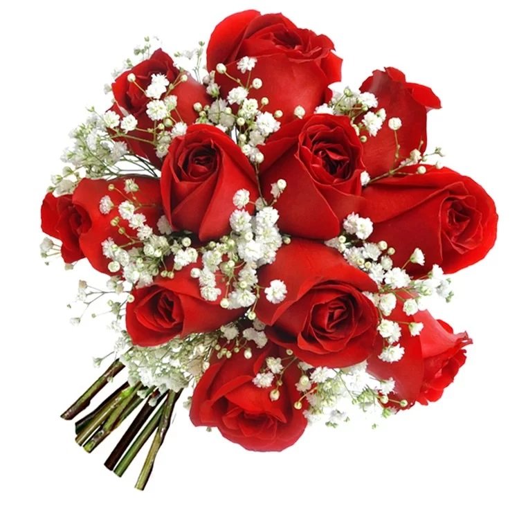 Mini Buquê Inspiração Rosas Vermelhas | Nova Flor