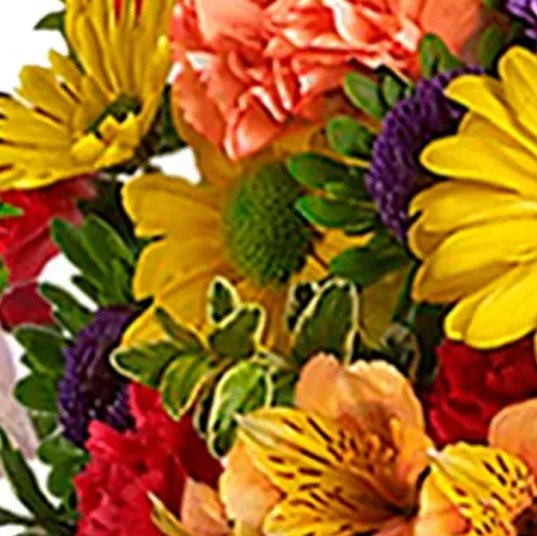 Luxuoso Mix de Flores Silvestres