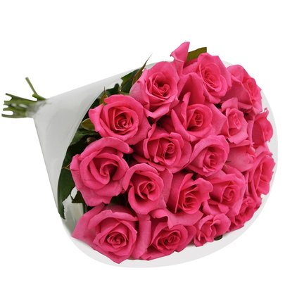 Buquê de Rosas Pink com 20 Unidades