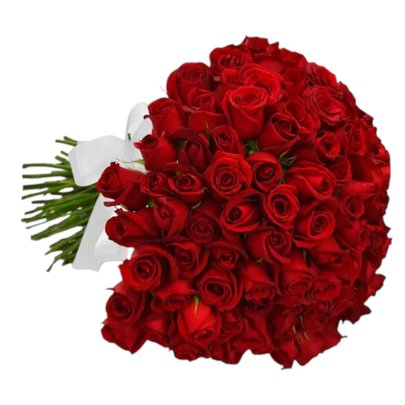 Buquê de 100 Rosas Vermelhas