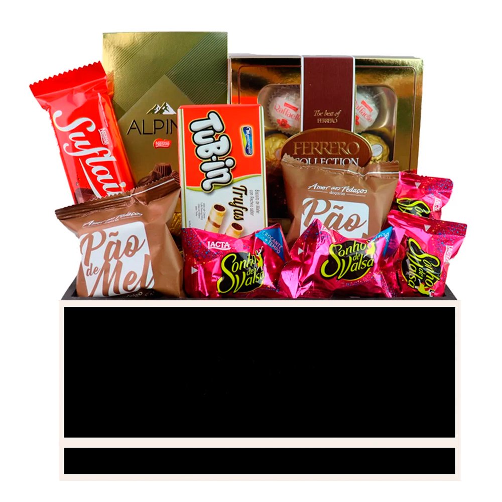 Kit Cesta De Chocolates | Nova Flor