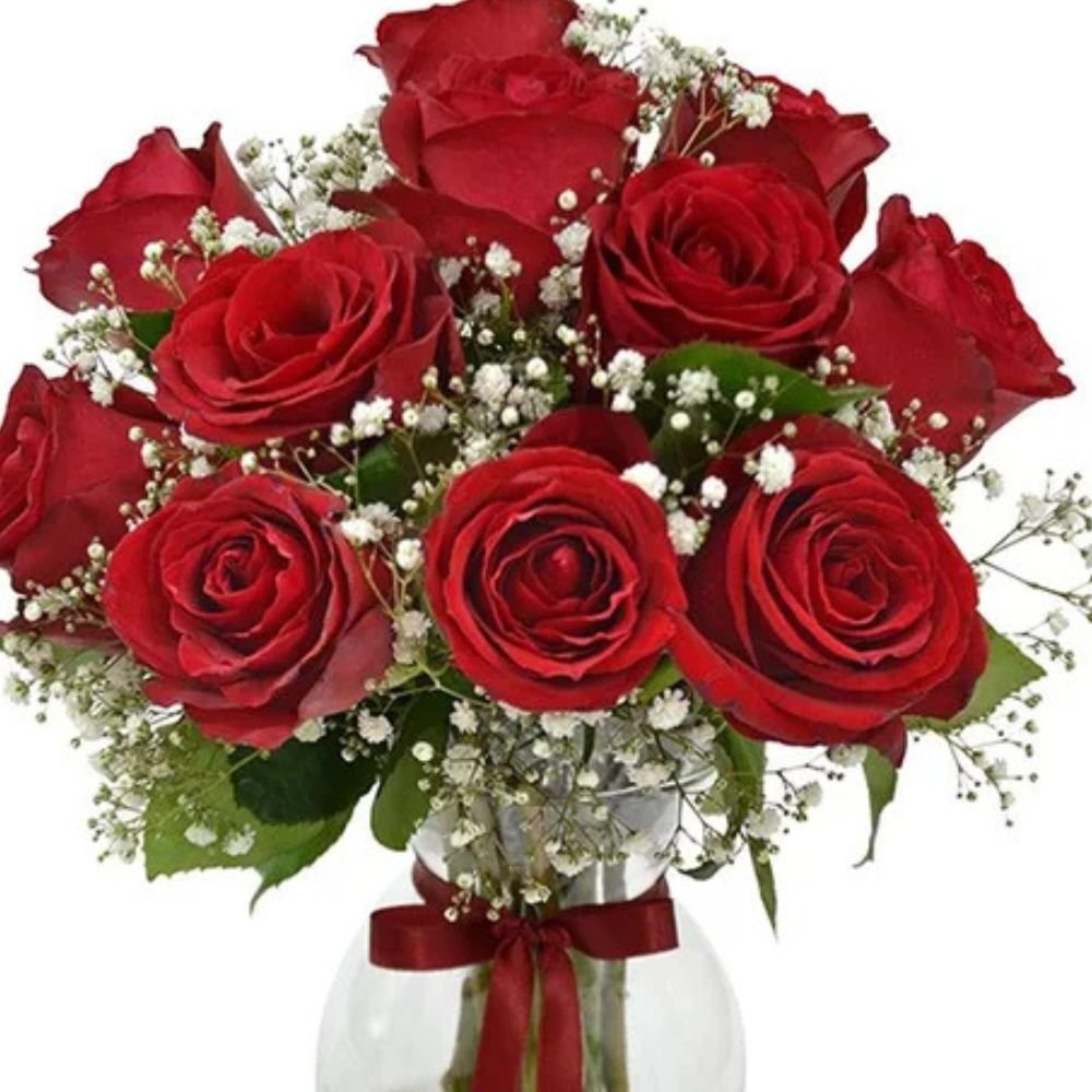 Elegância das Rosas Vermelhas