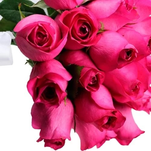 Buquê de 24 Rosas Pink