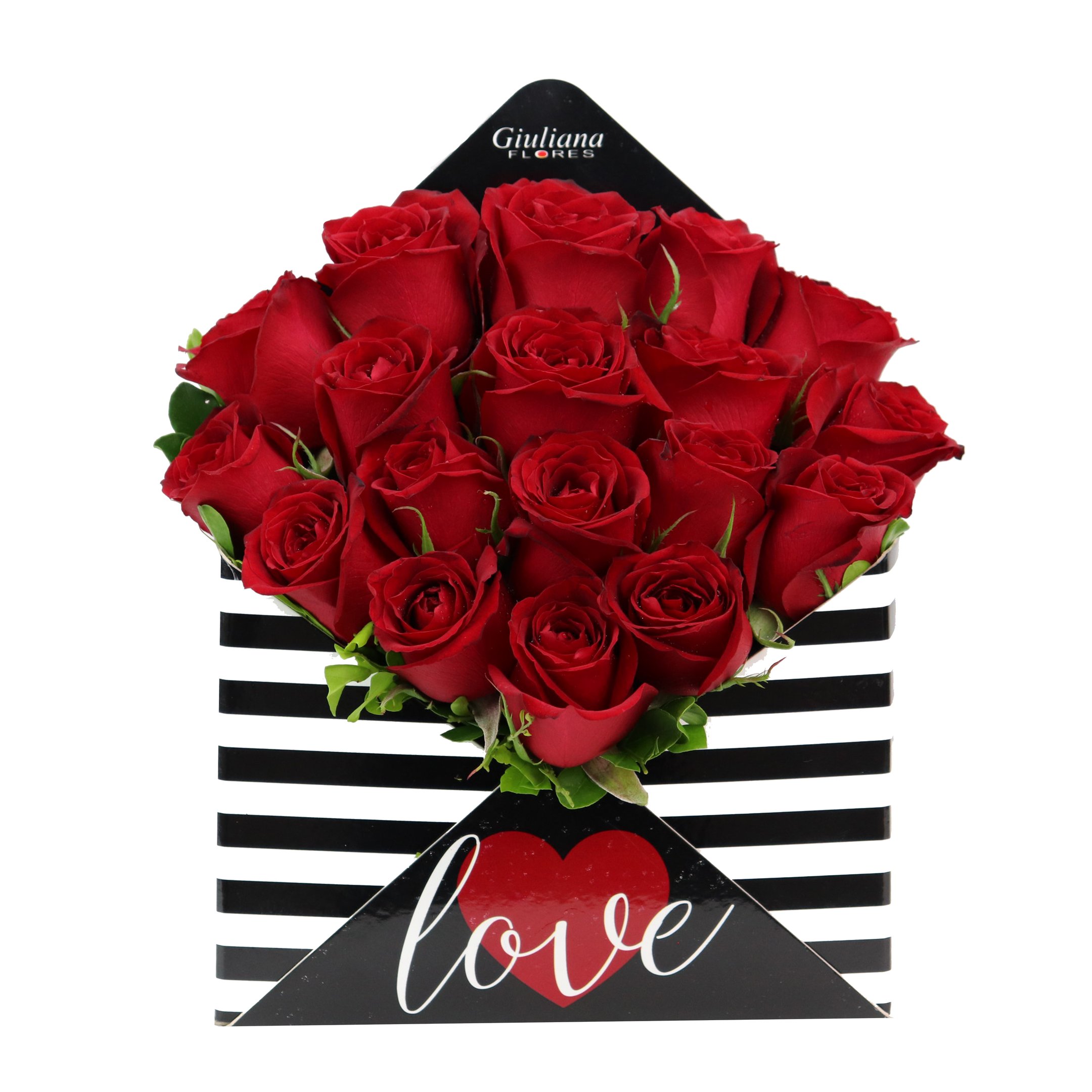 Rosas no Envelope Love