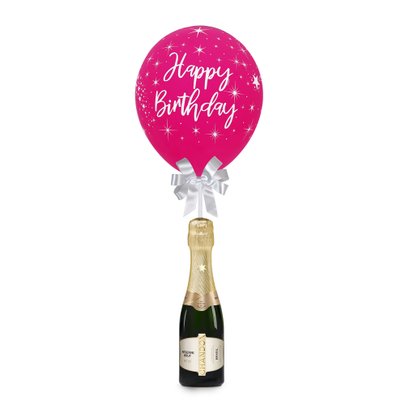 Balão Happy Birthday Marsala e Chandon Baby