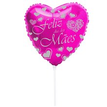 Balão Pink Feliz Dia das Mães