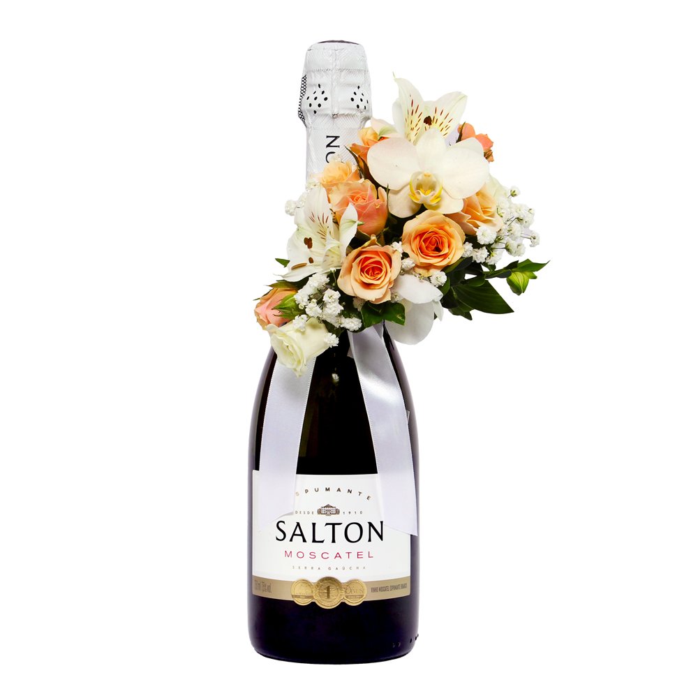 Espumante Salton Moscatel - Drinks e Flores