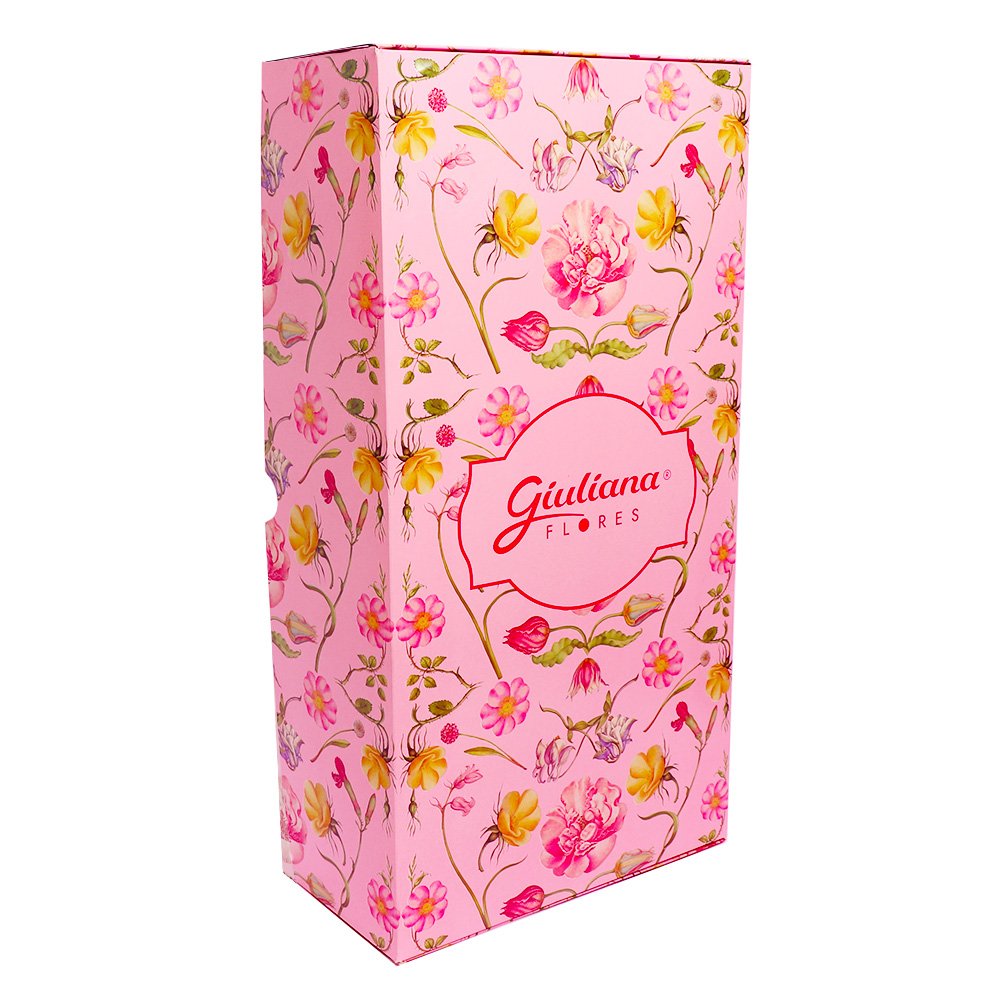 Buquê Maravilha com Rosas Pink no Box Dia dos Namorados