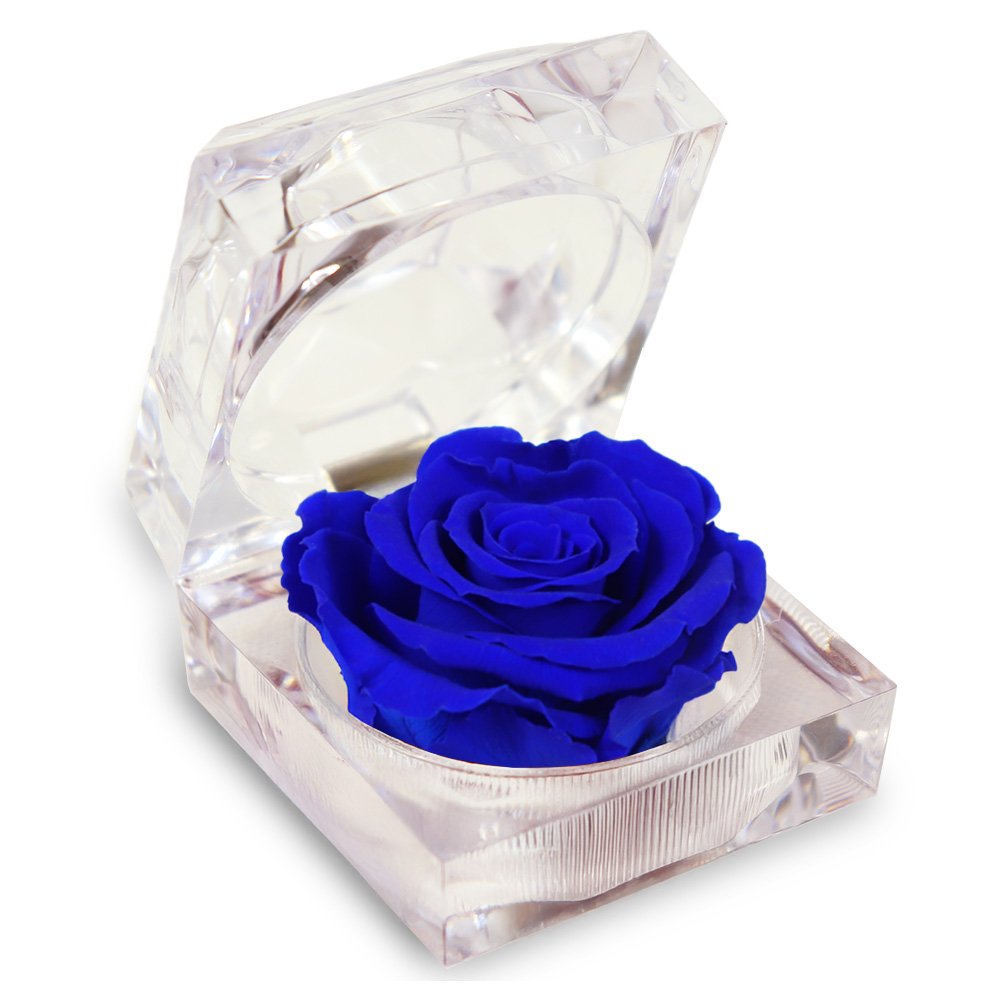Diamante de Mini Rosa Encantada Azul