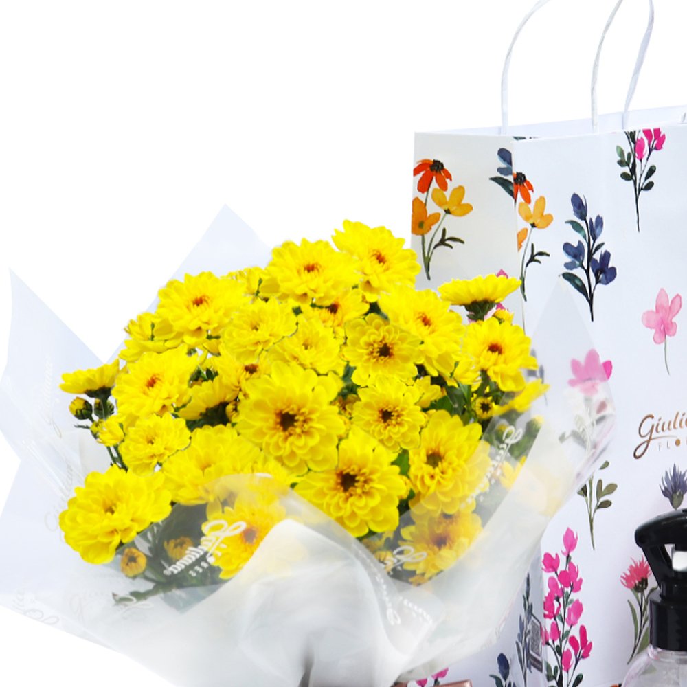 Margaridinha Amarela e Aromatizador Giuliana Flores na Bag Florescer