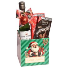 Kit Boas Festas com Espumante e Chocolates Lindt