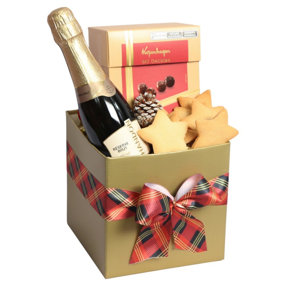 Kit Natal com Chandon e Mil Delícias Kopenhagen
