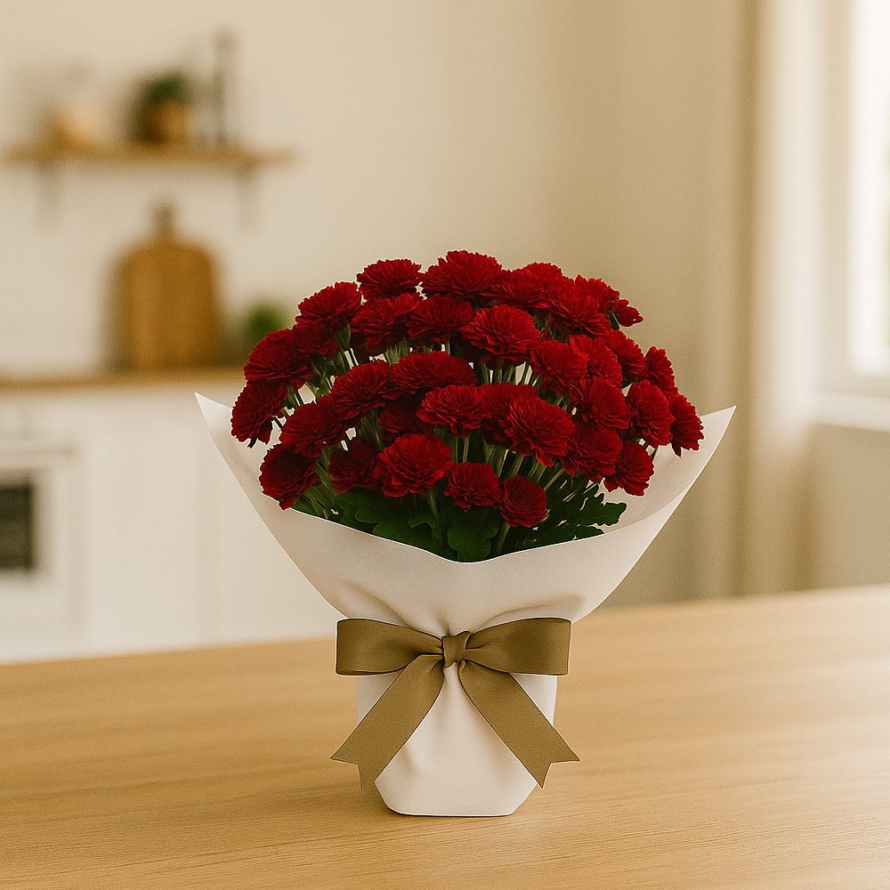 Pinóquio Plantado PomPom Vermelho