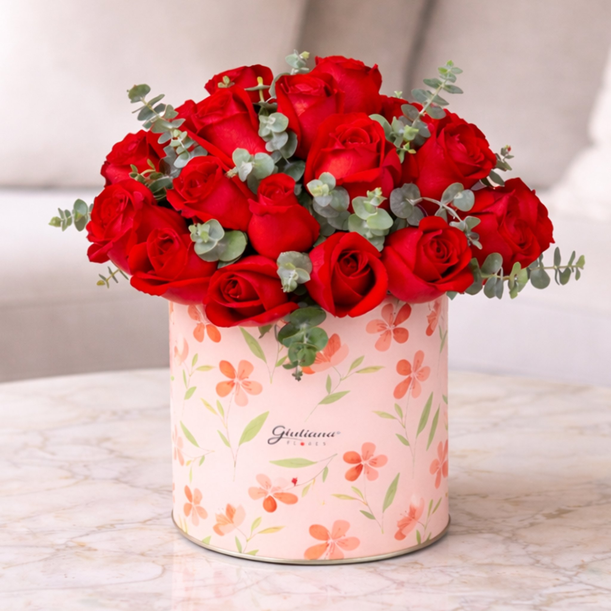 Arranjo Nobreza de Rosas Vermelhas