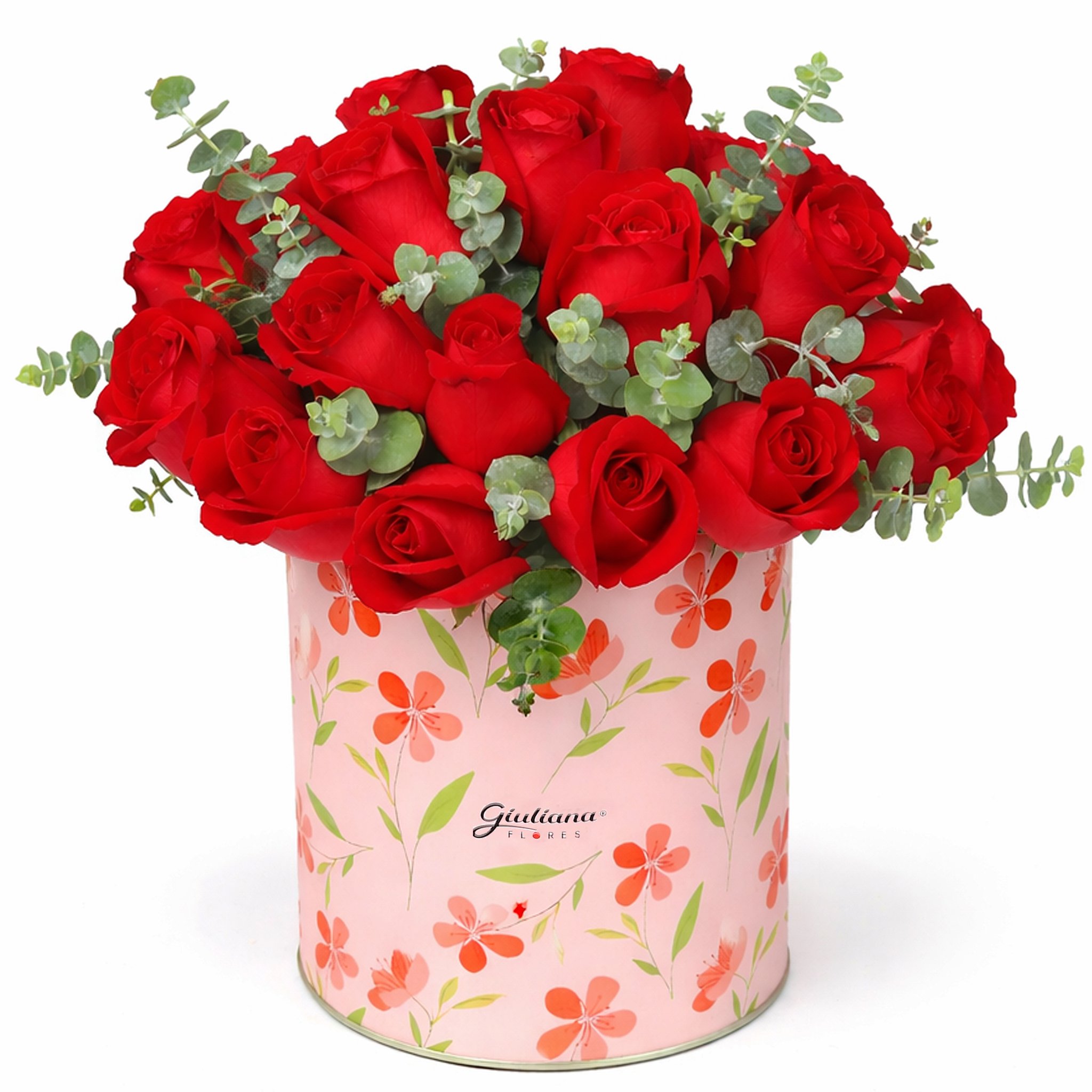 Arranjo Nobreza de Rosas Vermelhas