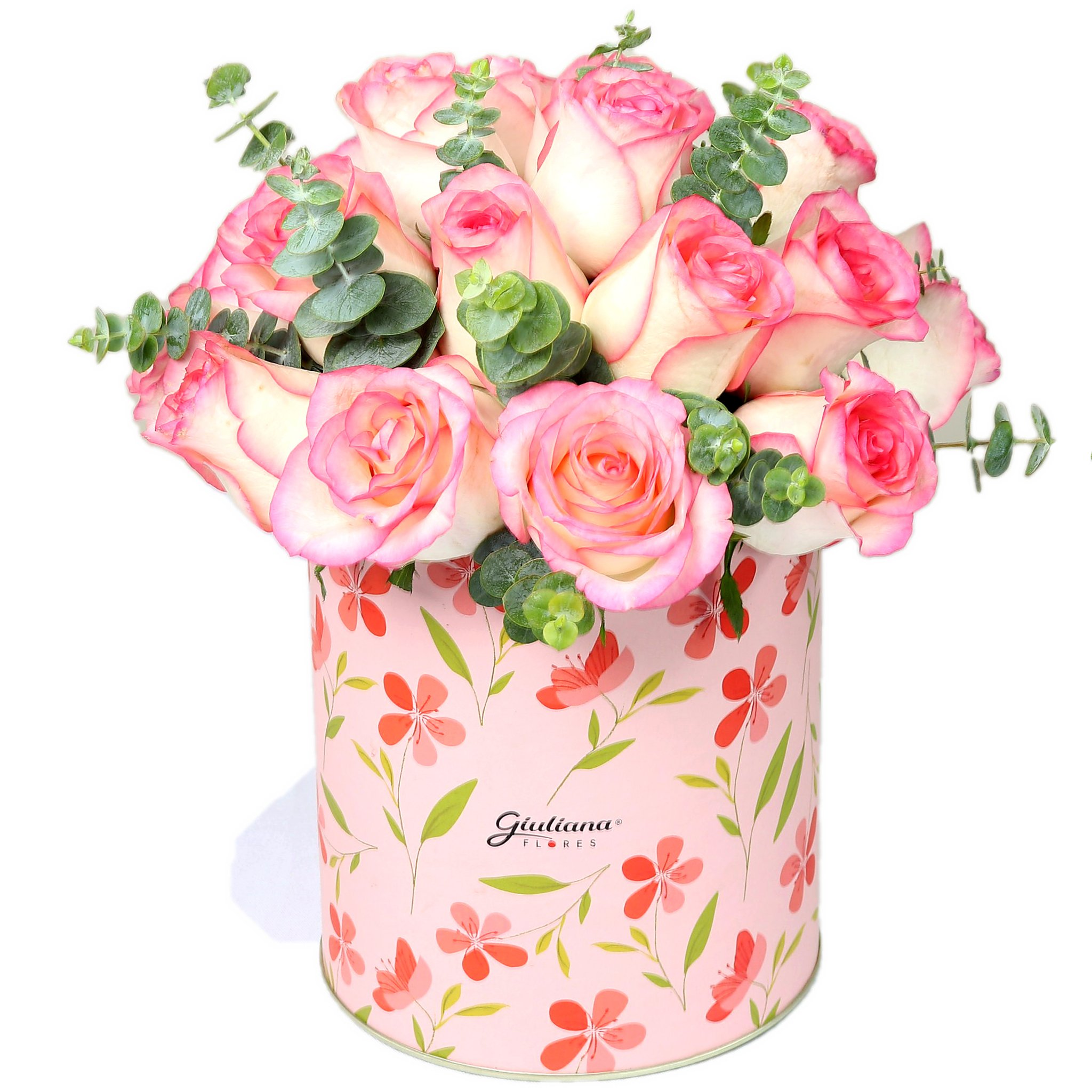 Arranjo Nobreza de Rosas Cor de Rosa