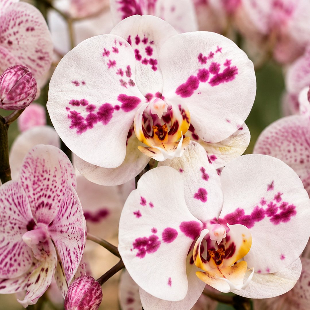 Luxuosas Orquideas Mescladas Presente