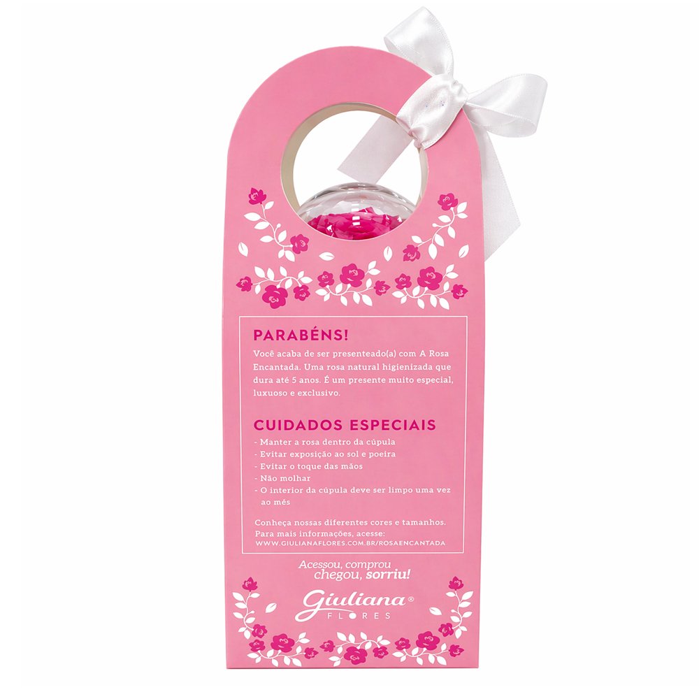 Fabulosa Rosa Encantada Pink - Mãe Mega Amor