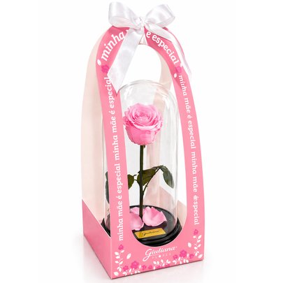 Fabulosa Rosa Encantada Cor de Rosa - Mãe Mega Amor
