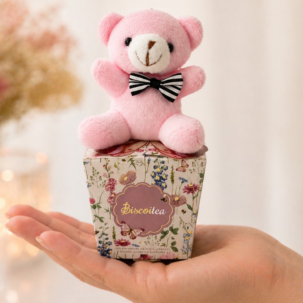 Urso Chaveirinho e Biscoitea Biscoitê