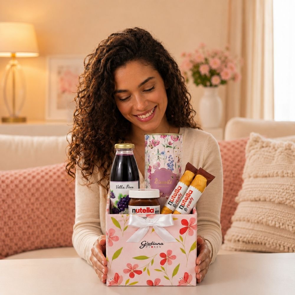 Box Carinho com Biscoitê e Villa Piva e Nutella
