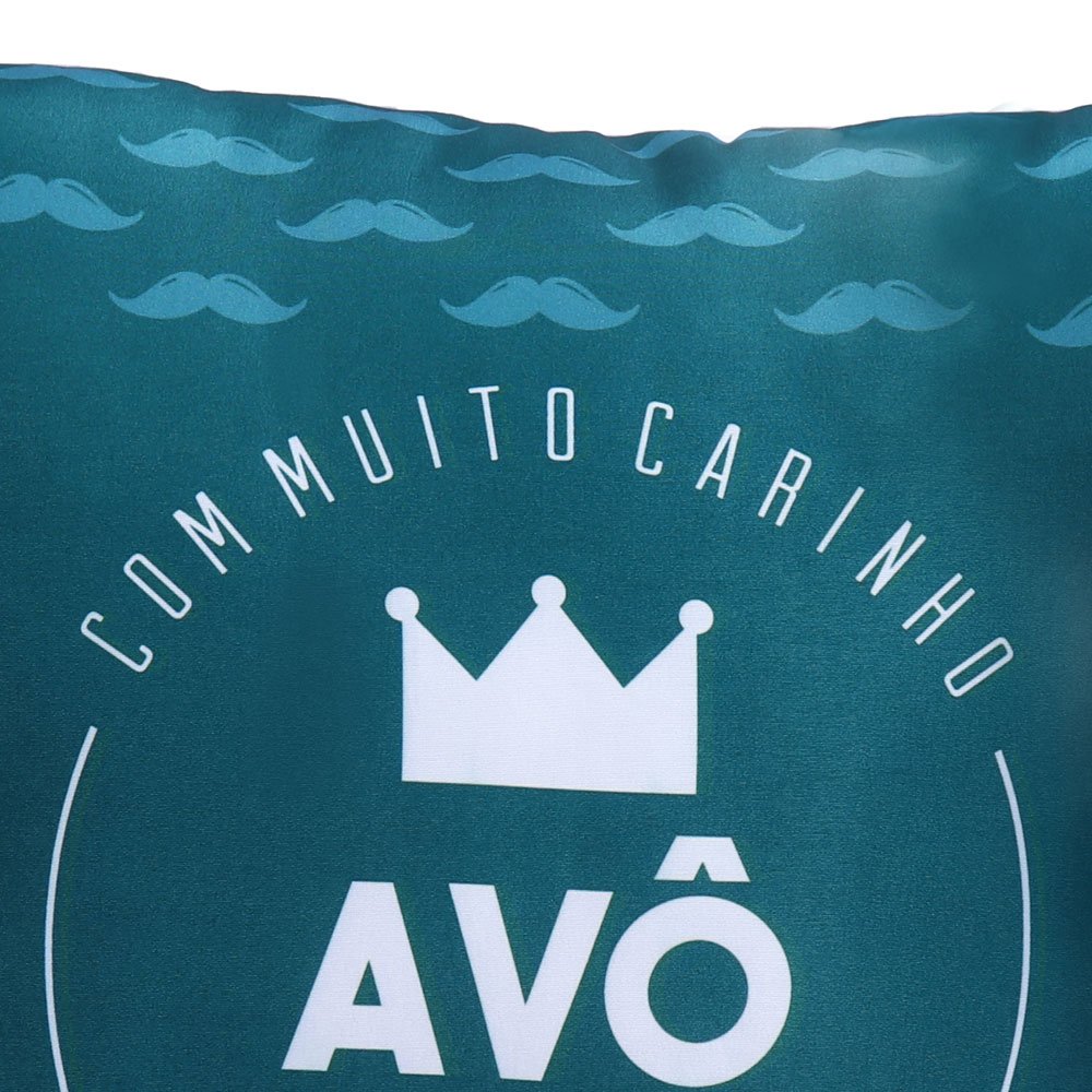 Almofada com muito Carinho Avô Pai em Dobro