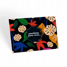 Cartão Parabéns para Você