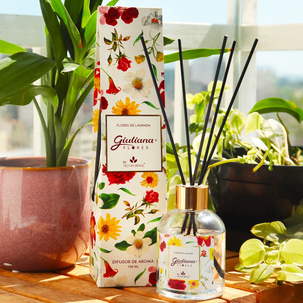 Difusor de Aroma 150ml - Encontro Floral Giuliana Flores