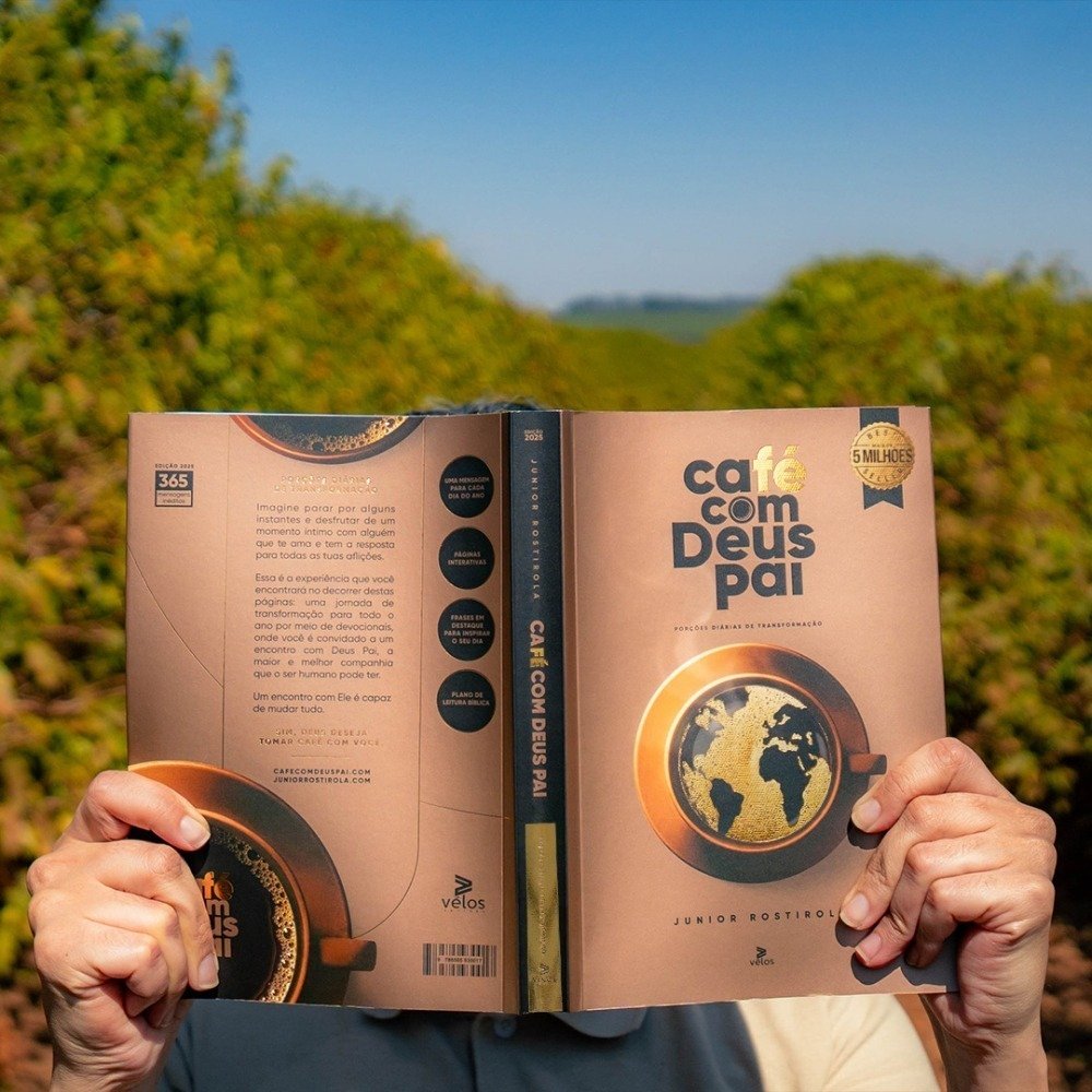 Livro Café com Deus Pai Edição 2025 - Capa Brochura