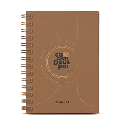 Planner Café com Deus Pai Edição 2025 - Capa Dura