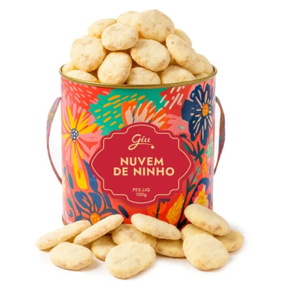 Biscoito Nuvem de Ninho - Giuliana Flores