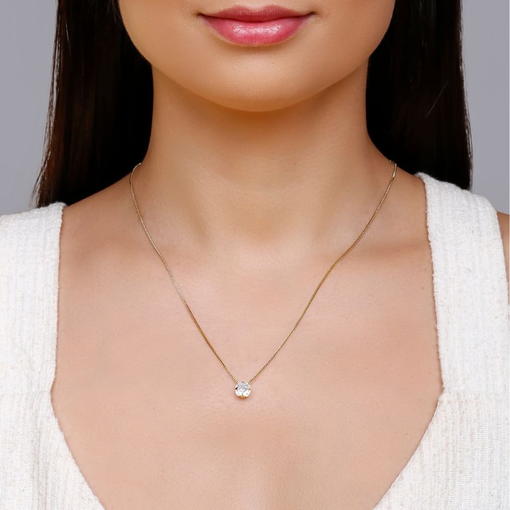 Conjunto Brinco e Colar Ponto de Luz - Morana