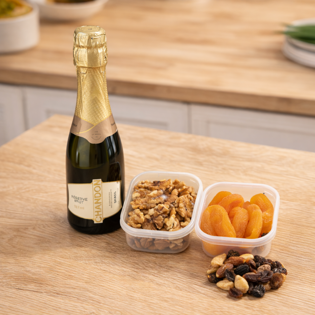 Kit Mini Chandon e Petiscos