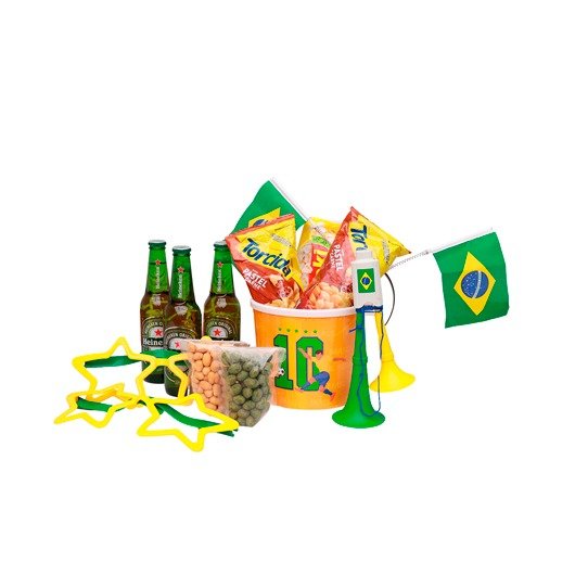Cesta Amigos Torcedor Copa do Mundo