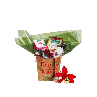 Cesta de Natal Feliz