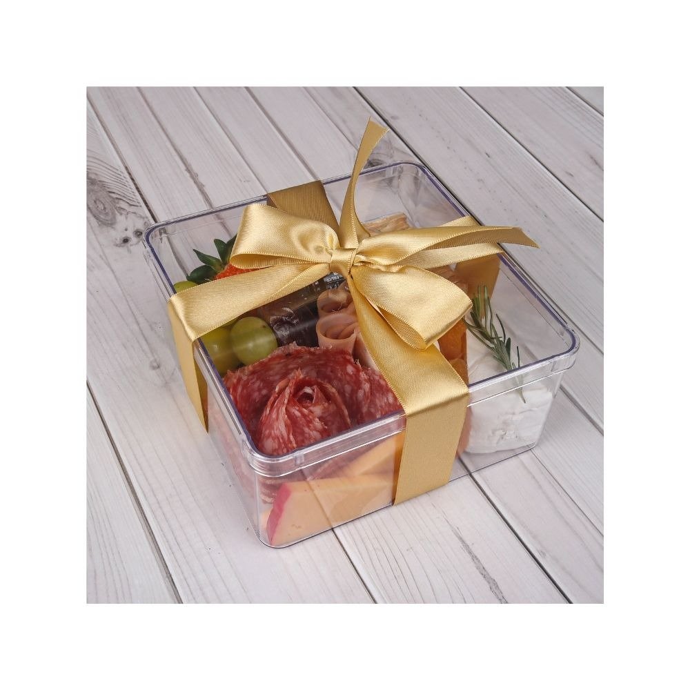 Mini Box Tábua de Queijos e Frios Cristal