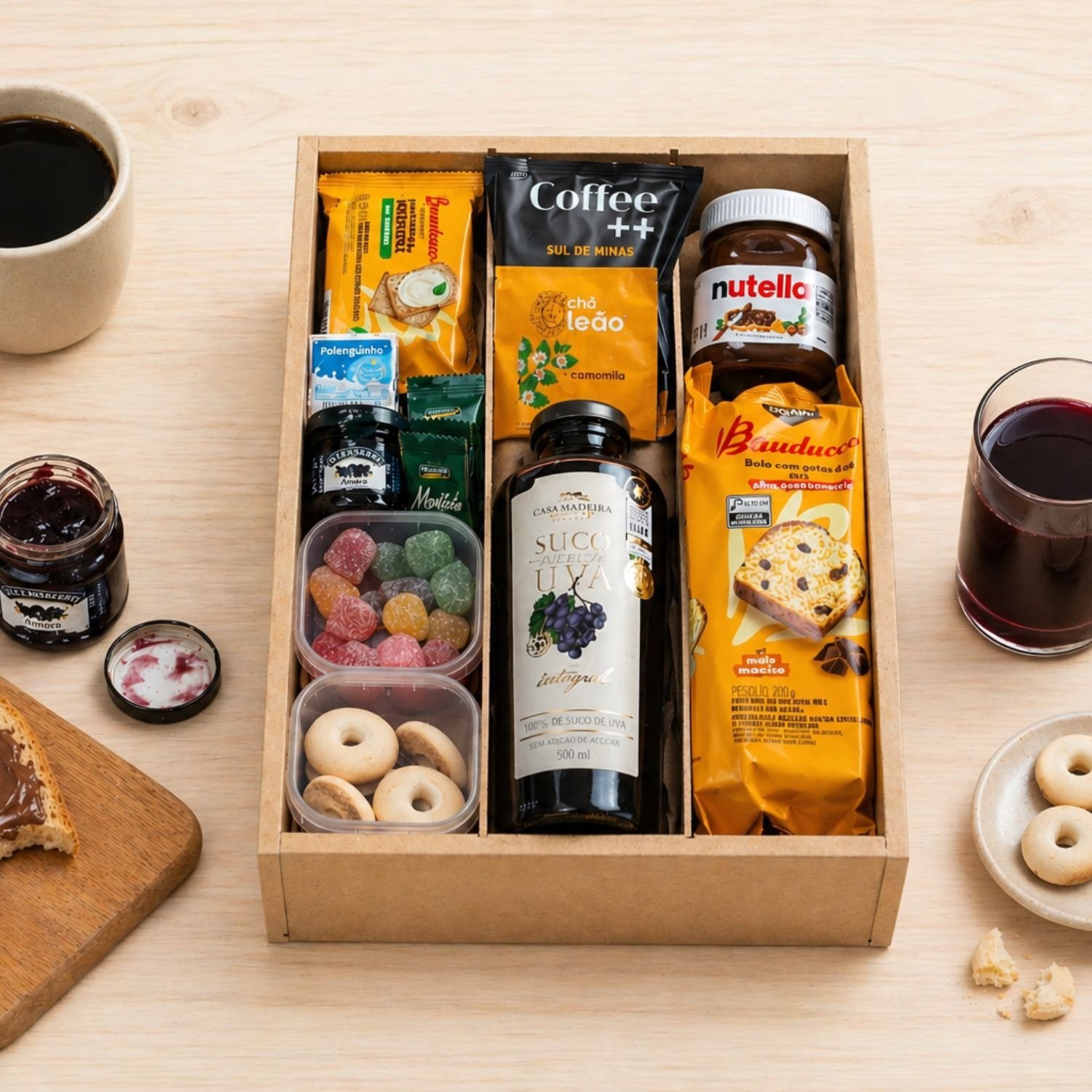 Cesta Premium Café da Manhã Sabores Selecionados