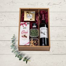 Kit Vinho Alecrim com Chocolates e Petiscos