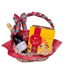 Cesta Natalina Bauducco 