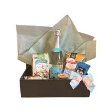 Cesta de Presente com Espumante sem Álcool Delicado