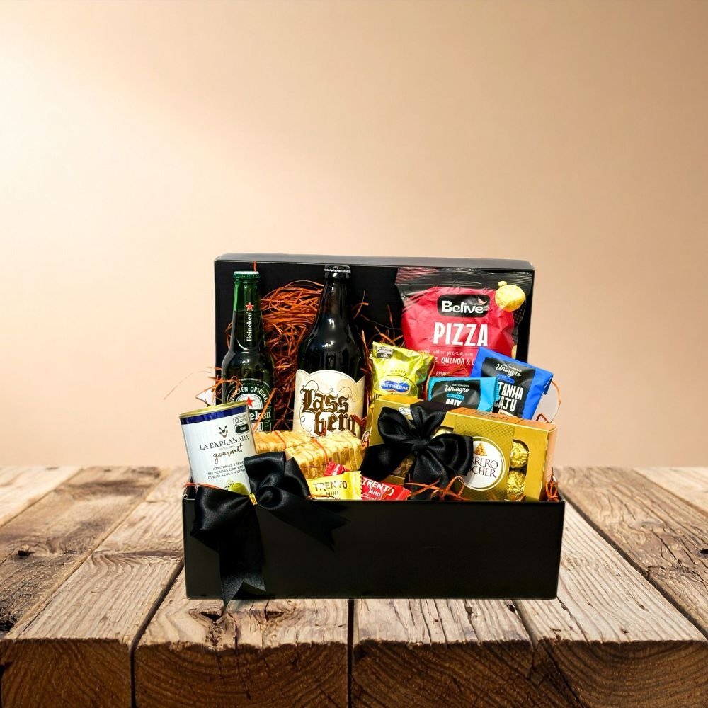 Cesta de Presente Gourmet  Momento Happy Hour