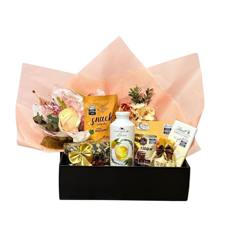 Cesta de Presente Gourmet Refrescante Ice Tea