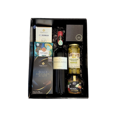 Cesta de Presente Gourmet Estrela de Mendoza