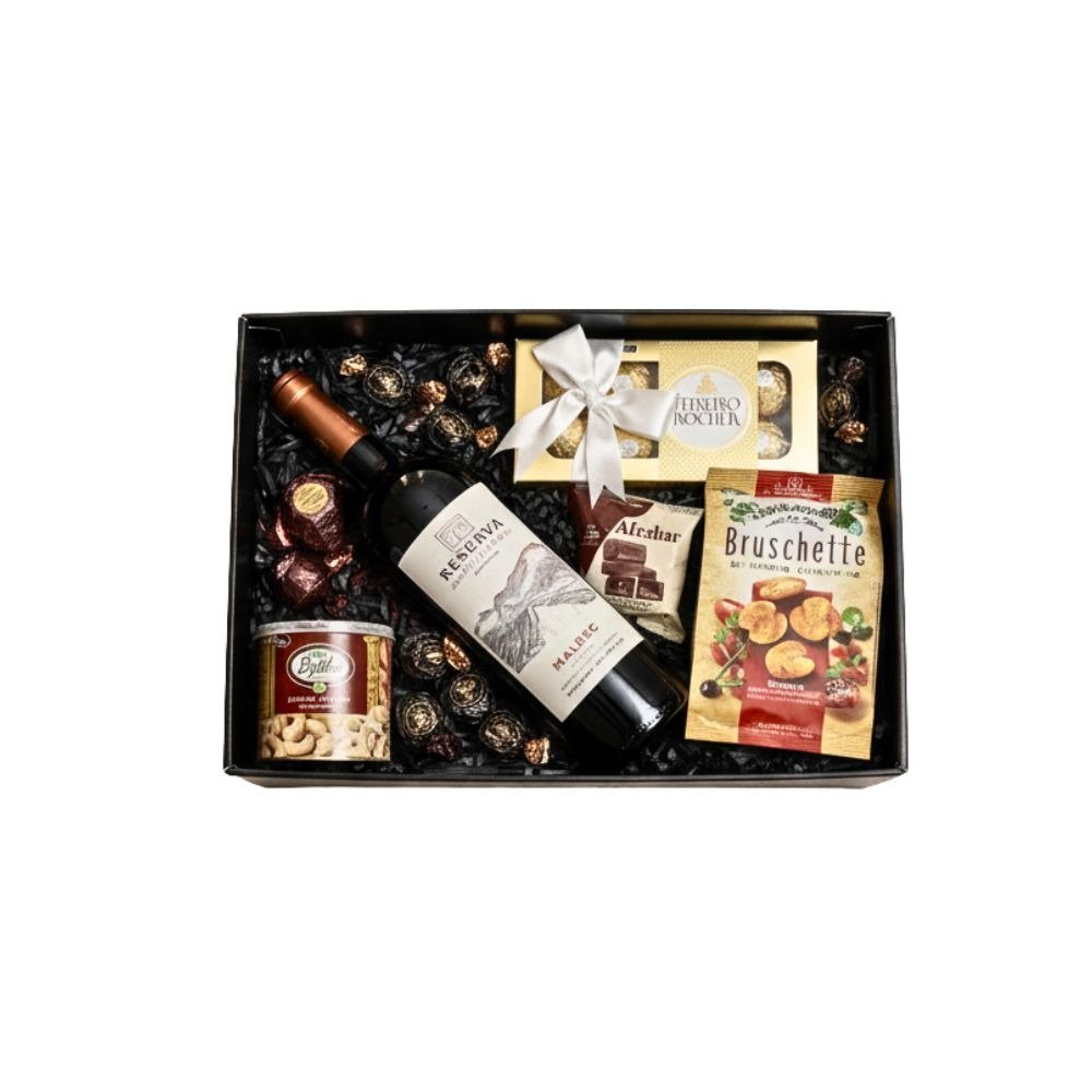 Cesta de Presente Gourmet Brindes Executivos