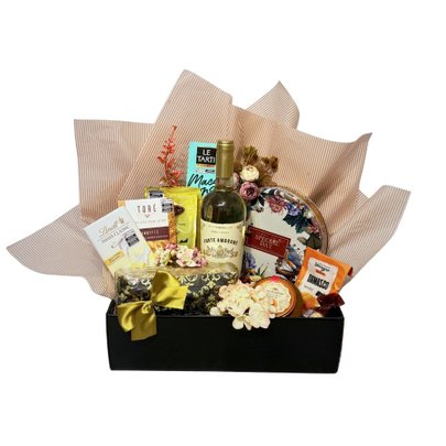 Cesta de Presente Gourmet Dolce Eleganza